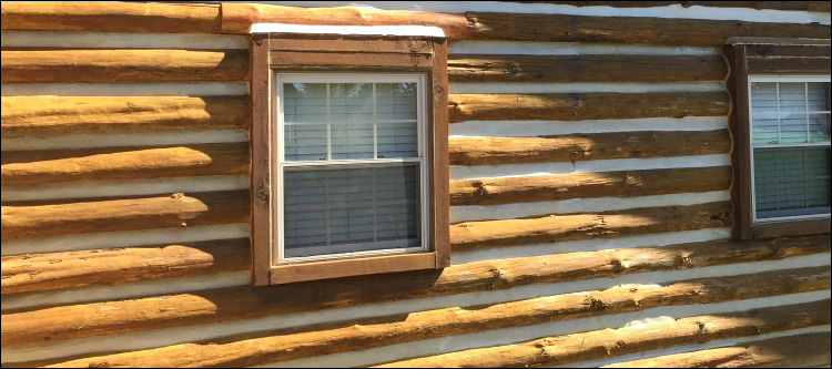 Log Home Whole Log Replacement  Newberry County,  South Carolina