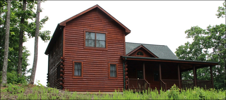 Professional Log Home Borate Application  Newberry County,  South Carolina